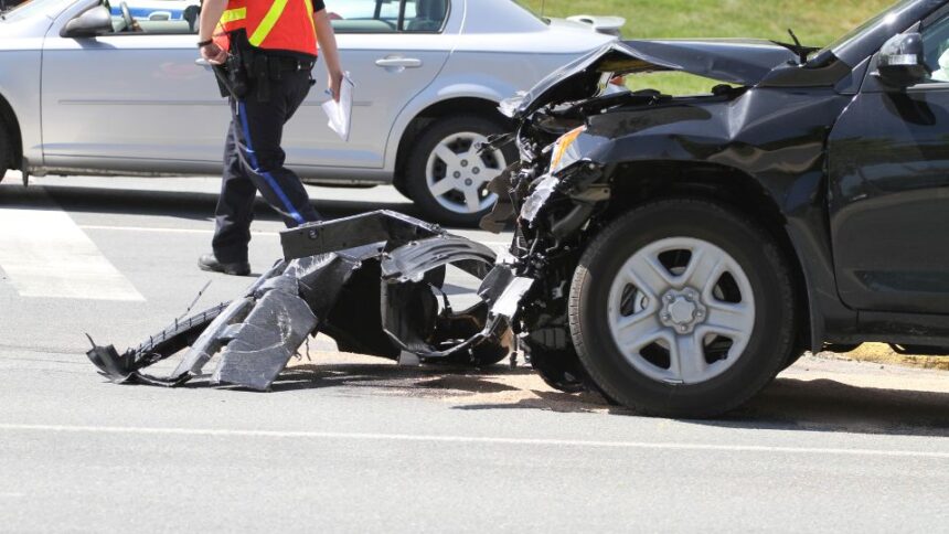 Accident in vis