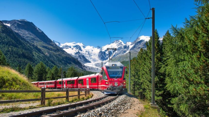 Tren in vis