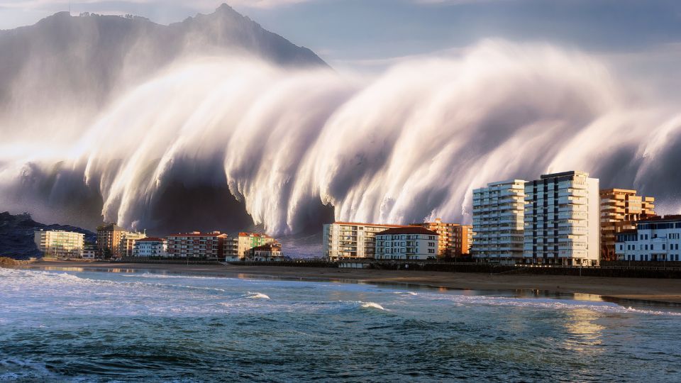 Tsunami in vis